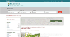 Desktop Screenshot of madridhotelspain.com